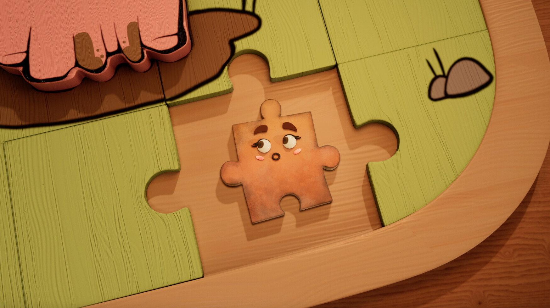 The Missing Piece 2024 movie scene