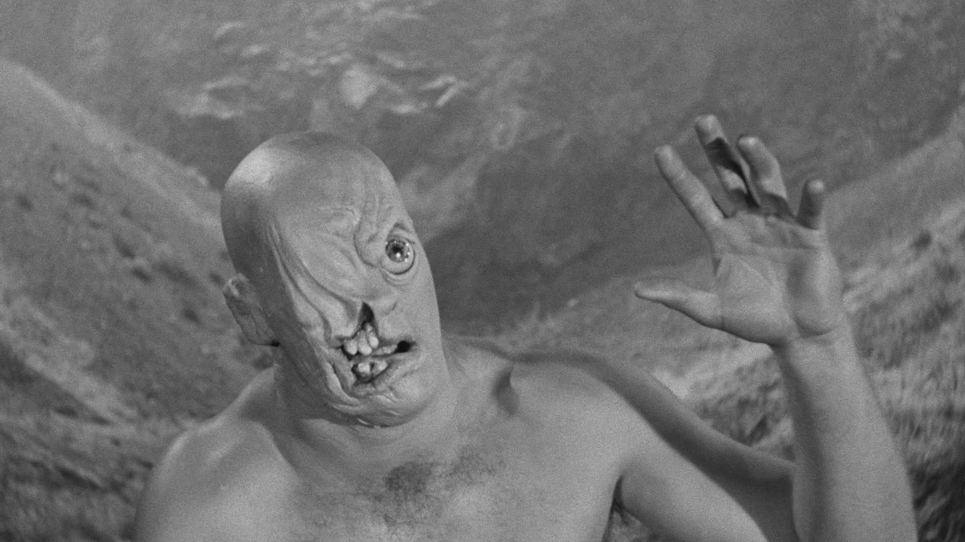 The Cyclops 1957 movie scene