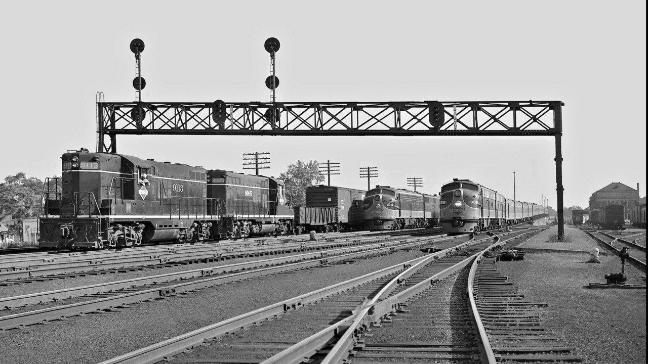 Railroaders 1958 movie scene