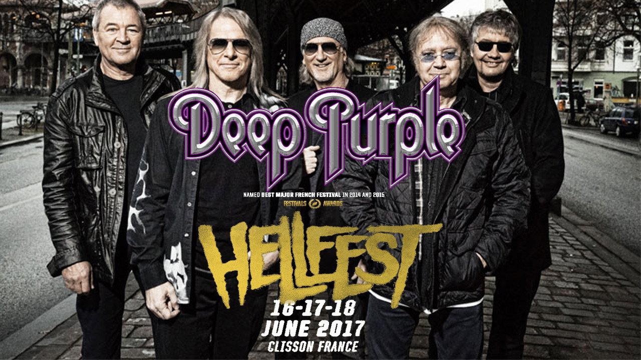 Deep Purple at Hellfest 2017 movie scene