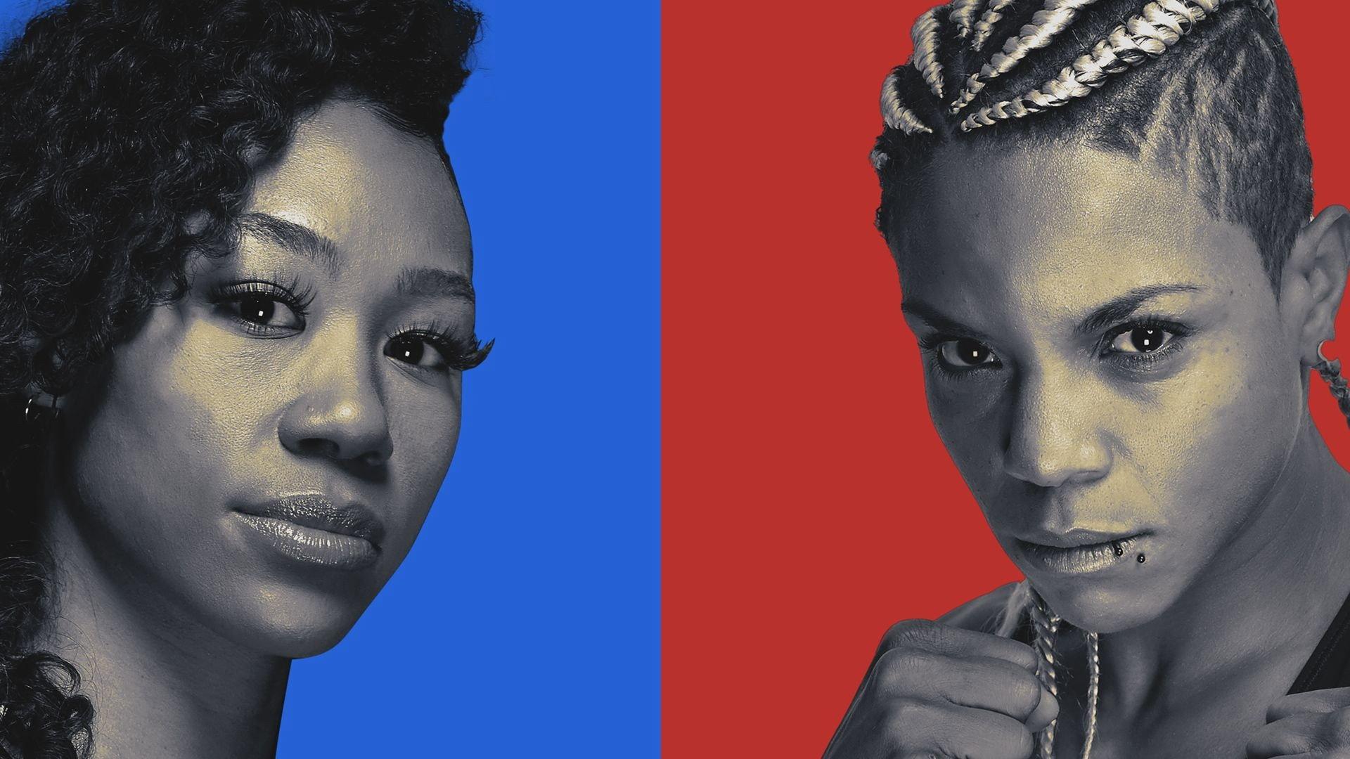 Alycia Baumgardner vs. Christina Linardatou II 2023 movie scene