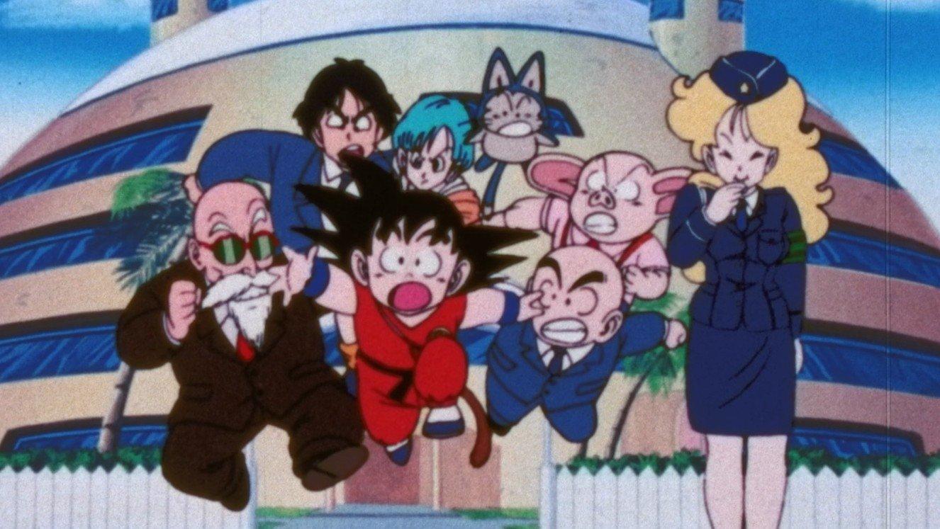 Dragon Ball: Goku & Traffic Safety 1988 movie scene