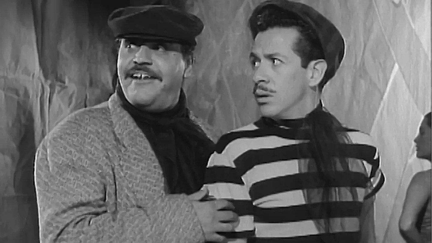 Dos locos en escena 1960 movie scene
