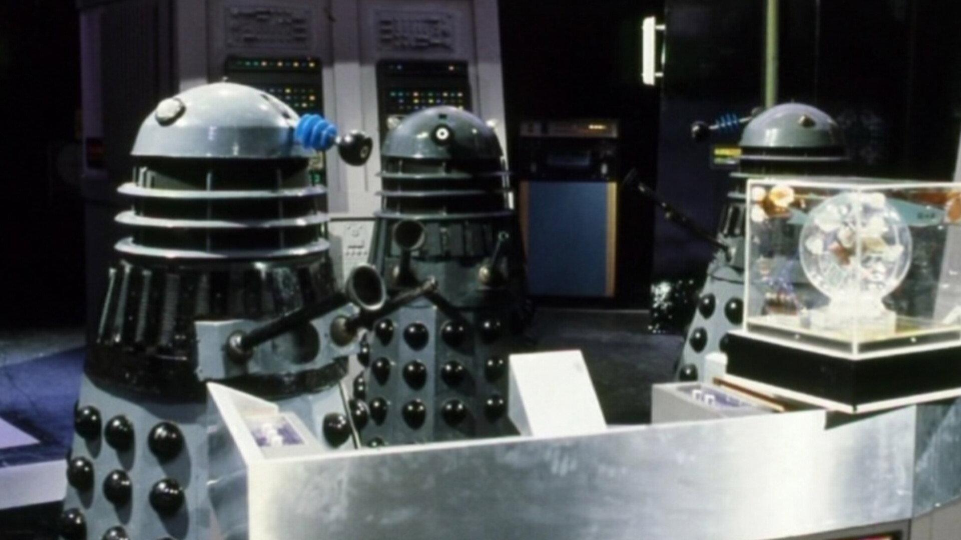 Doctor Who: Destiny of the Daleks 1979 movie scene