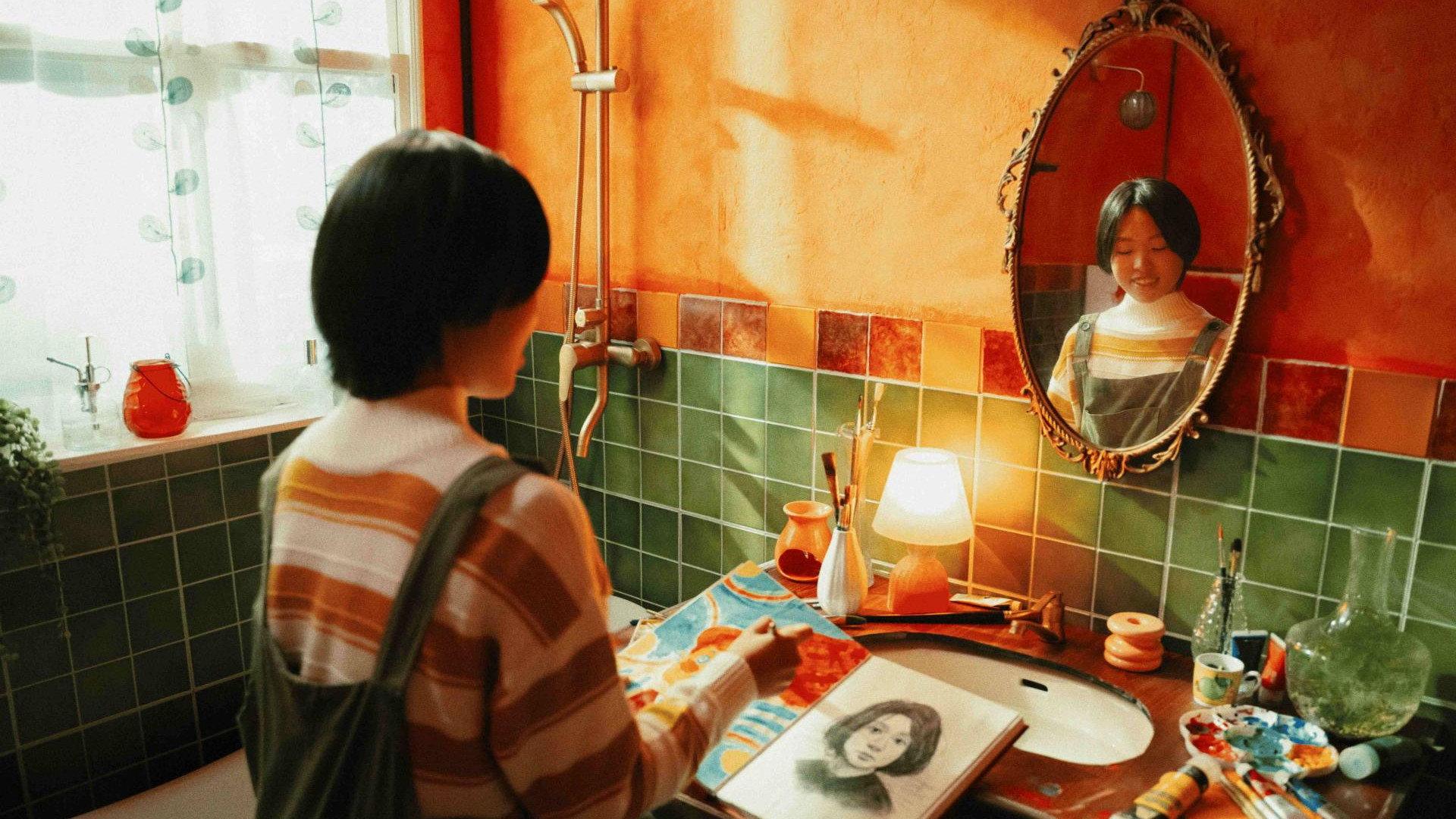 A Self-Portrait 2025 movie scene