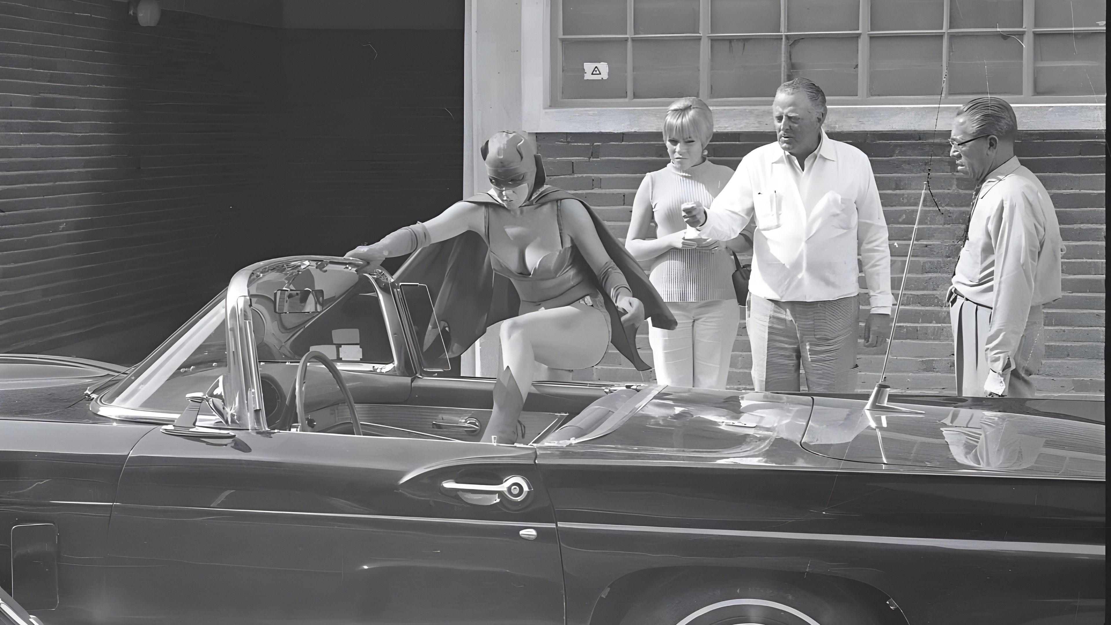 The Bat Woman 1968 movie scene
