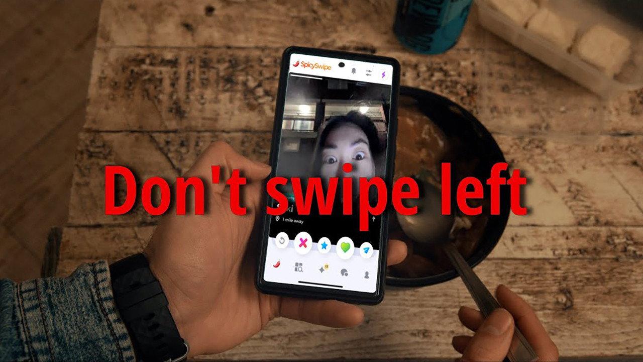 Don't swipe left - One Minute Short Film 2025 movie scene