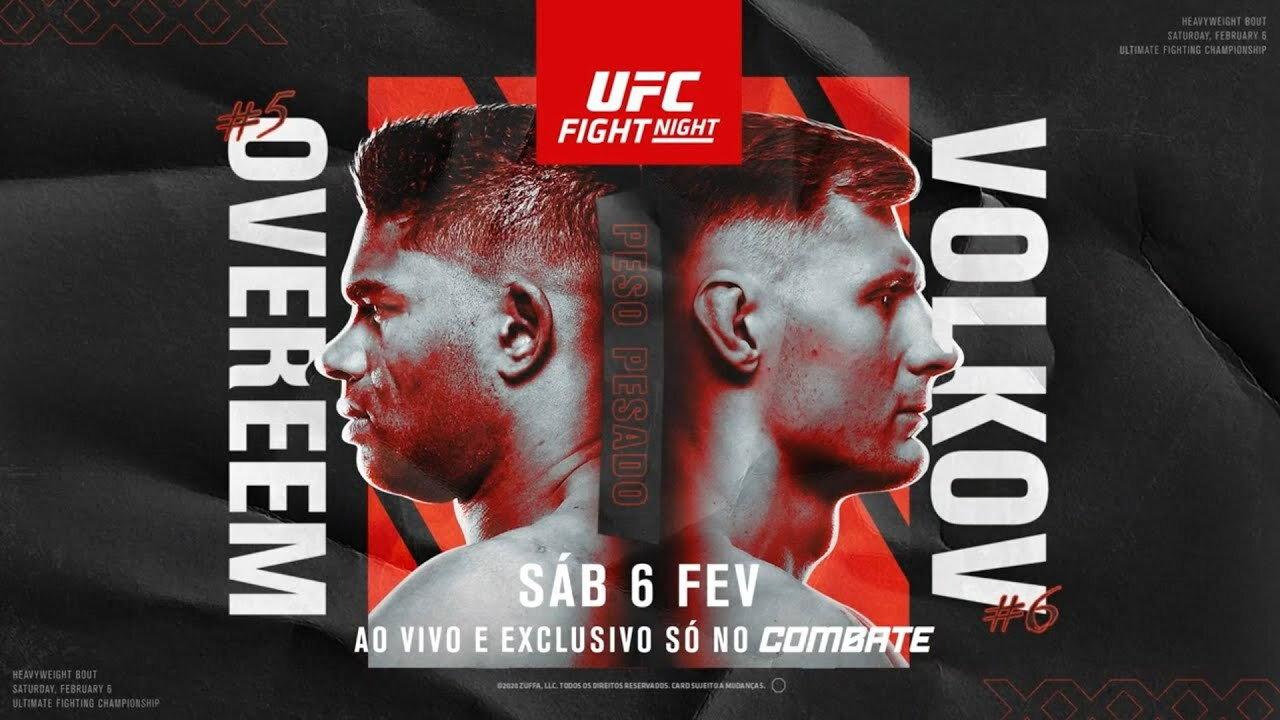 UFC Fight Night 184: Overeem vs. Volkov 2021 movie scene