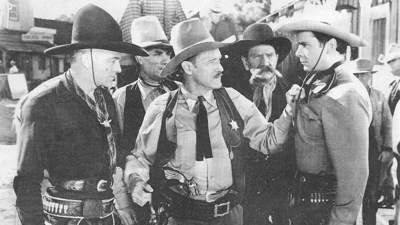 Silver on the Sage 1939 movie scene