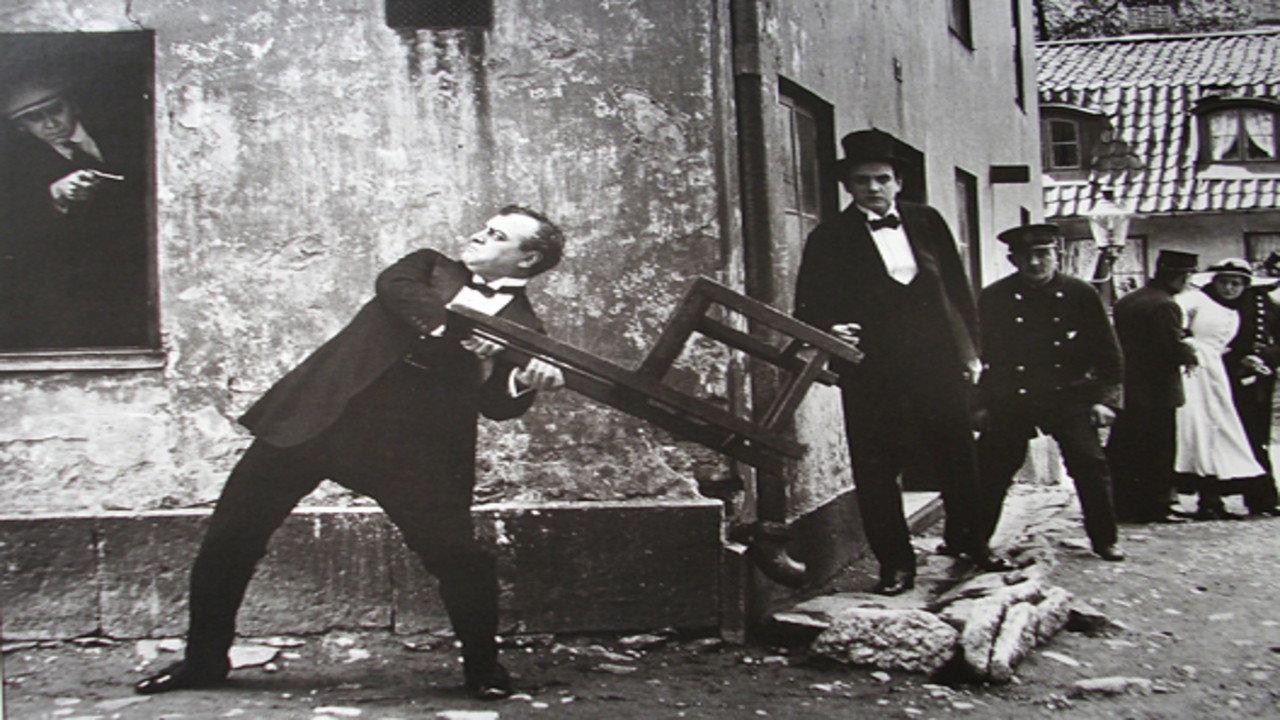 Children of the Night 1916 movie scene