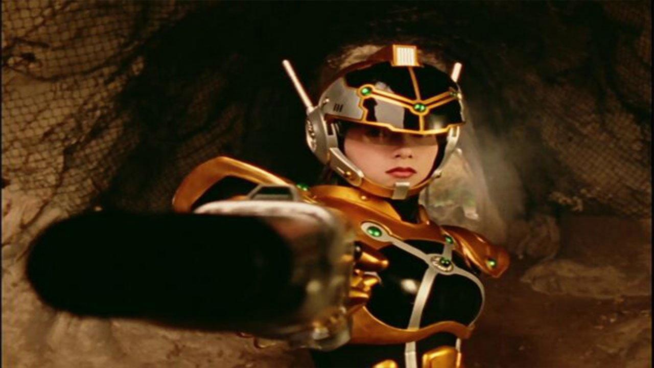 Kyuukyuu Sentai GoGoFive: Sudden Shock! A New Warrior! 1999 movie scene