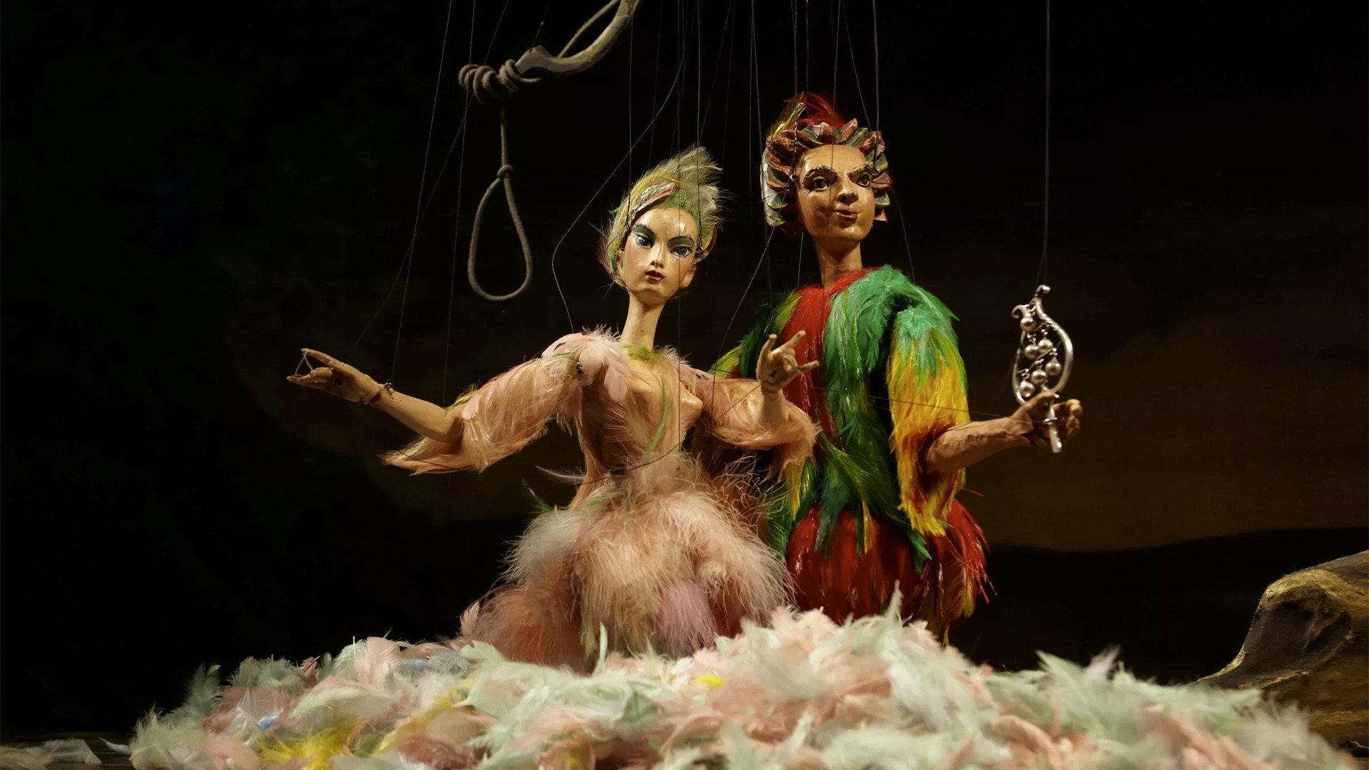 Salzburg Marionette Theatre: The Magic Flute 1994 movie scene