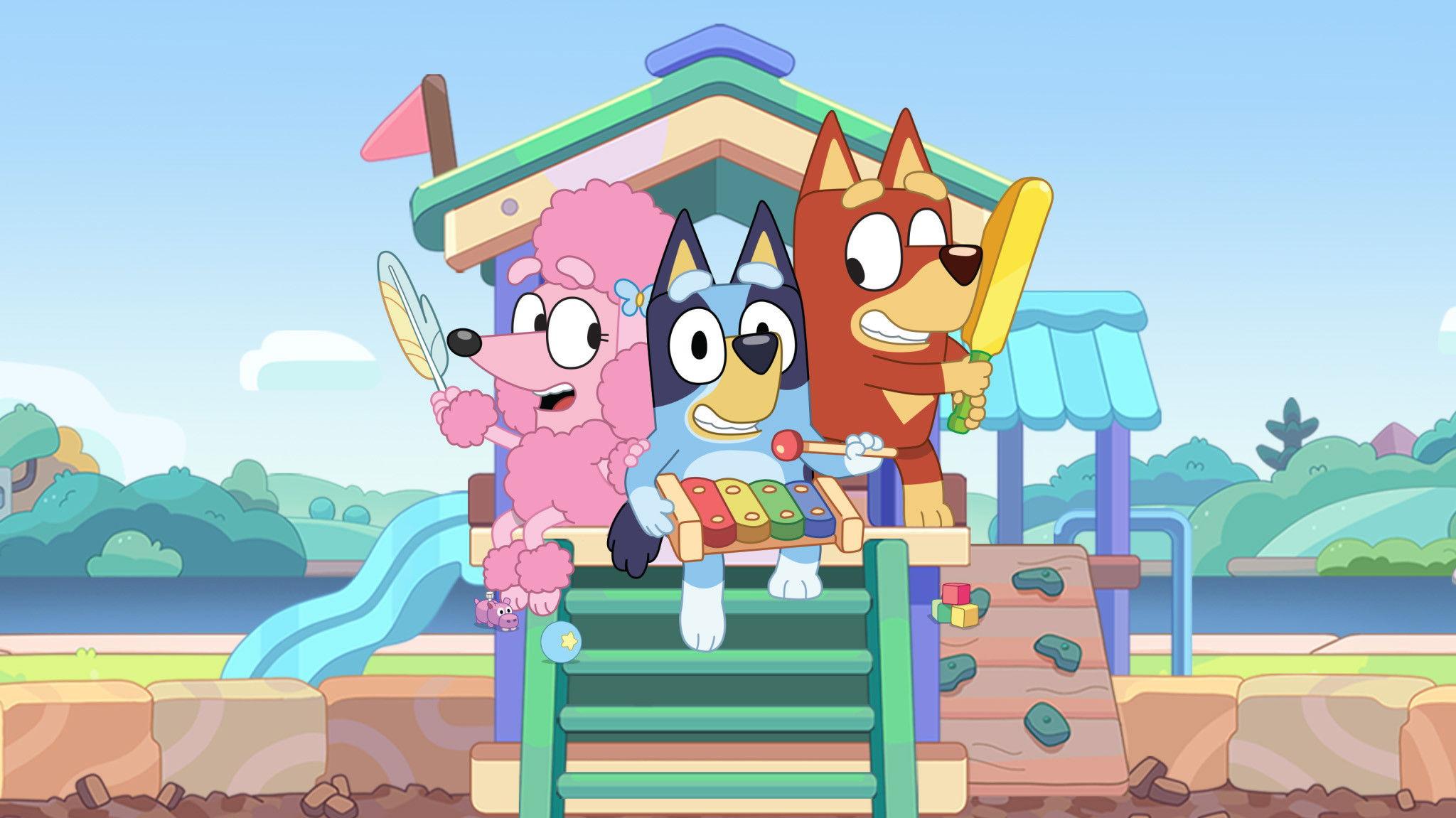 Bluey at the Cinema: Playdates with Friends 2026 movie scene