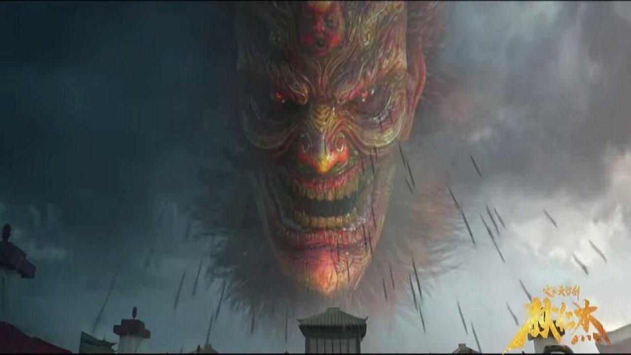 Di Renjie and the Flying Demon Head 2020 movie scene