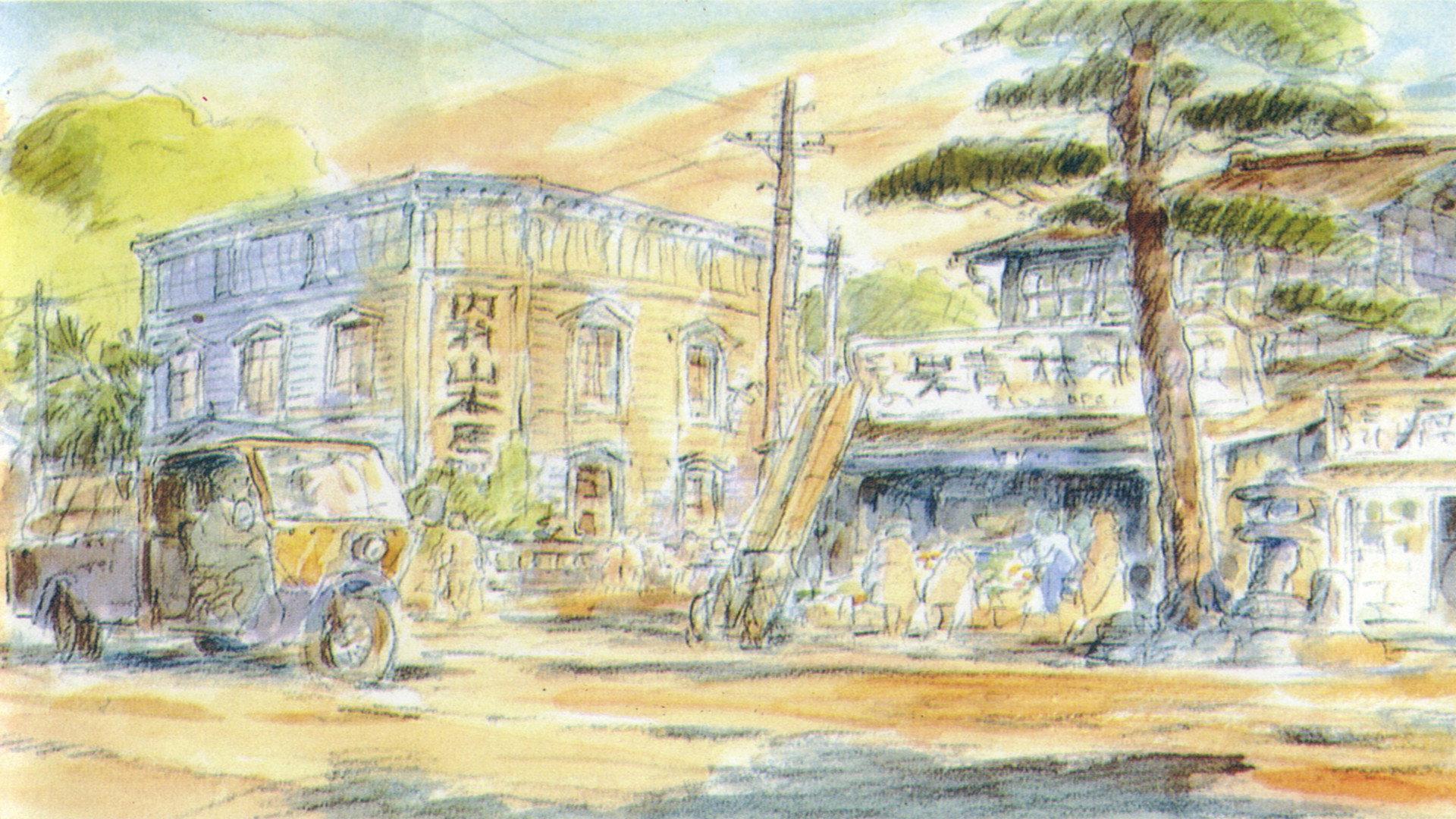 Hayao Miyazaki Produces a CD 2004 movie scene