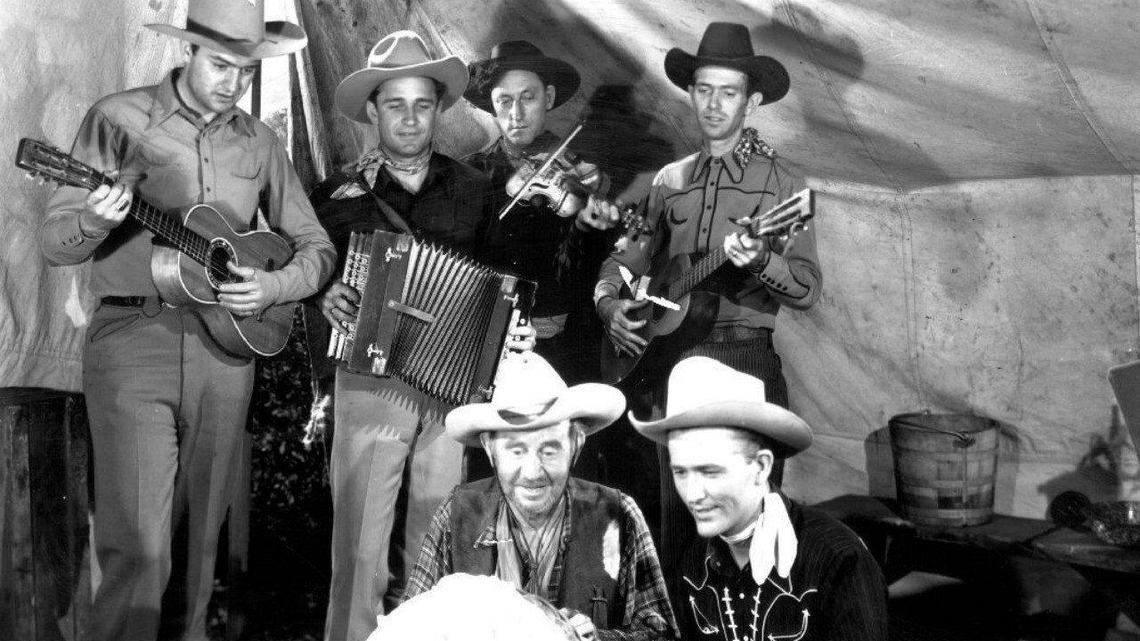 Six-Gun Serenade 1947 movie scene