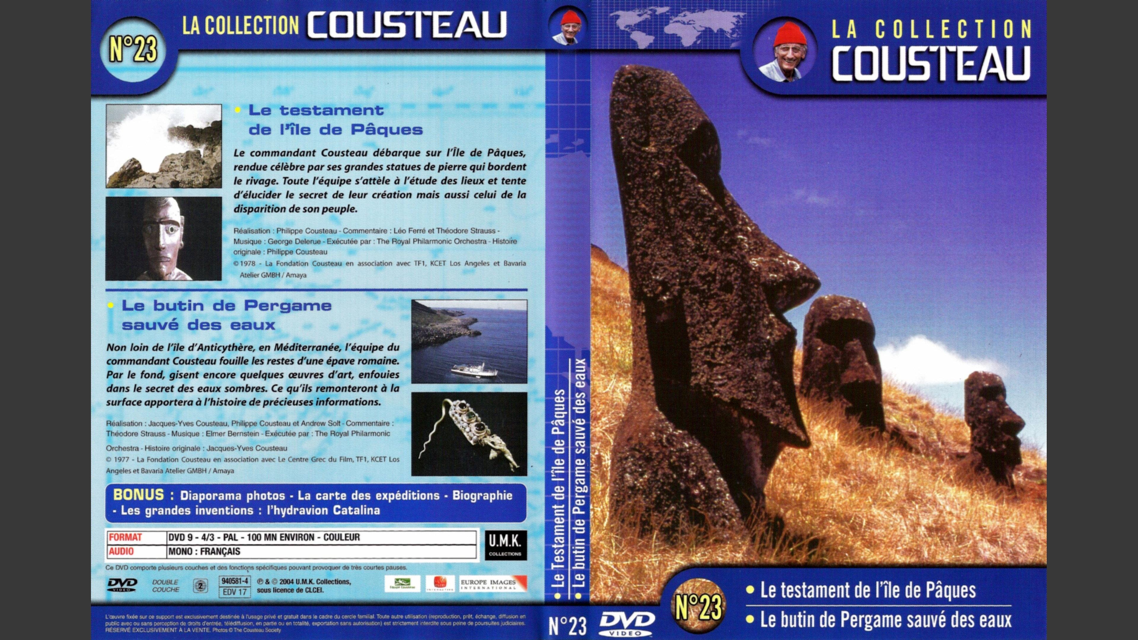 The Cousteau Collection N°23-1 | The Easter Island Testament 1978 movie scene