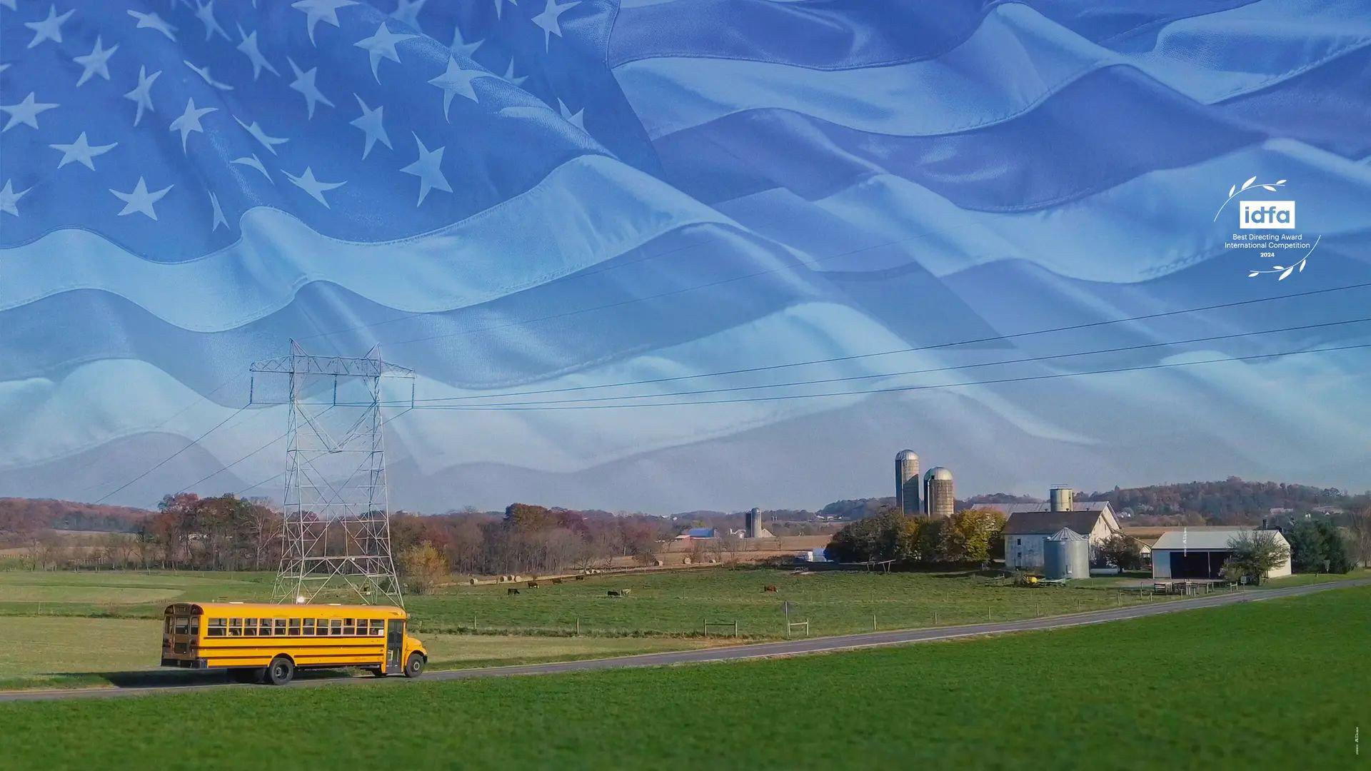 An American Pastoral 2024 movie scene