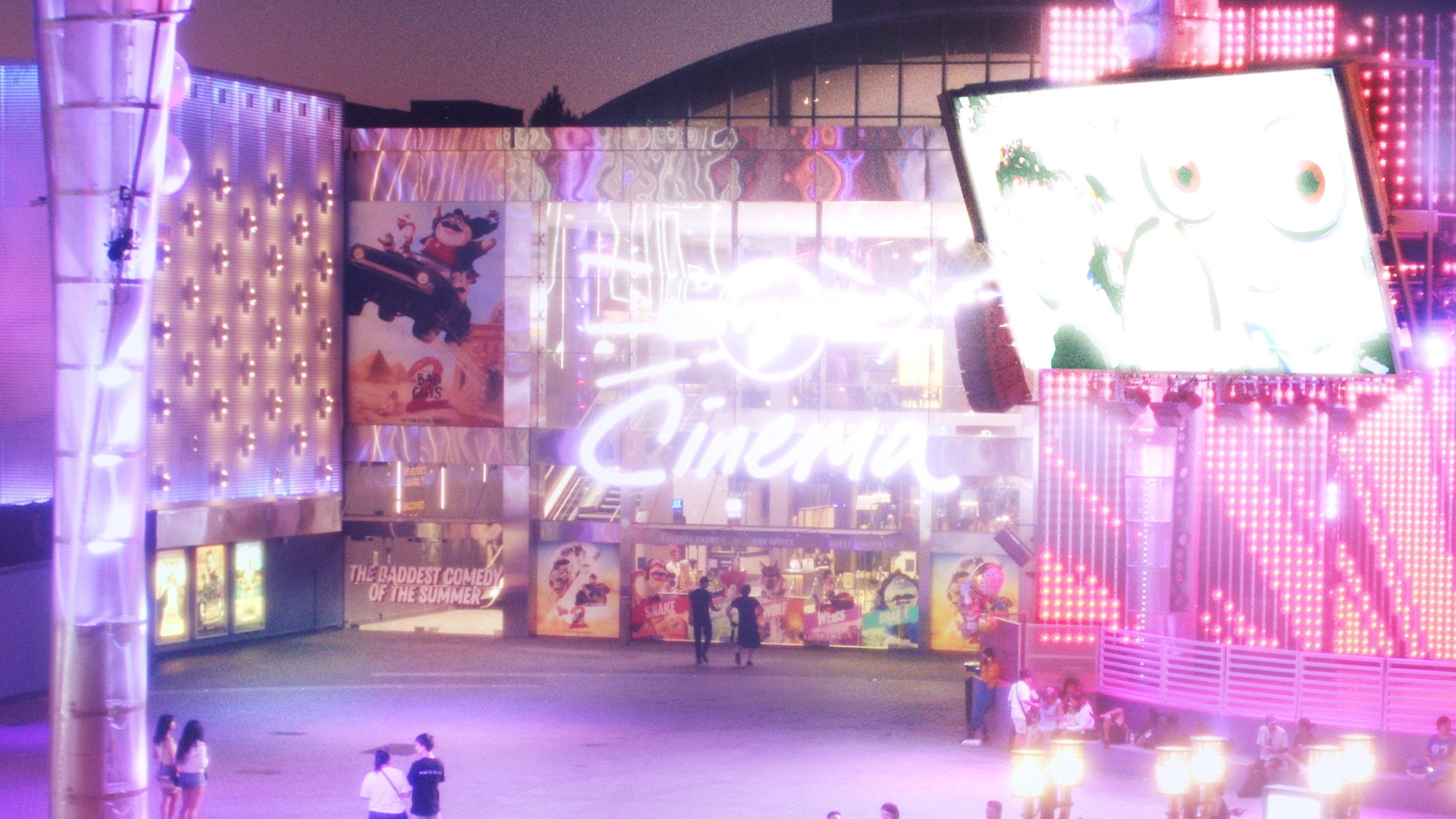 Aaron and His Dad Try to Find Closure & Lucy Celebrates Andie’s Birthday at Universal CityWalk Hollywood 2025 movie scene