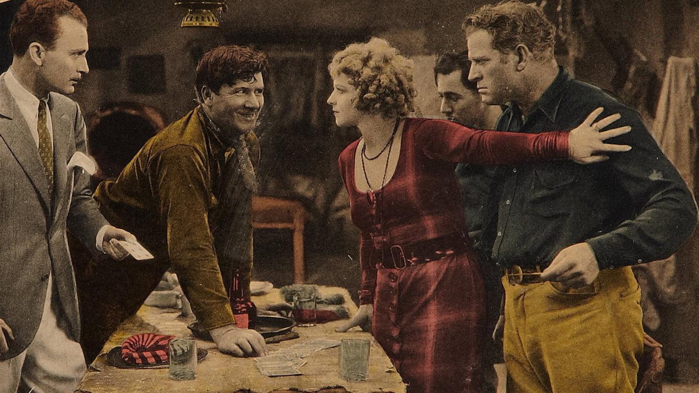 The Showdown 1928 movie scene