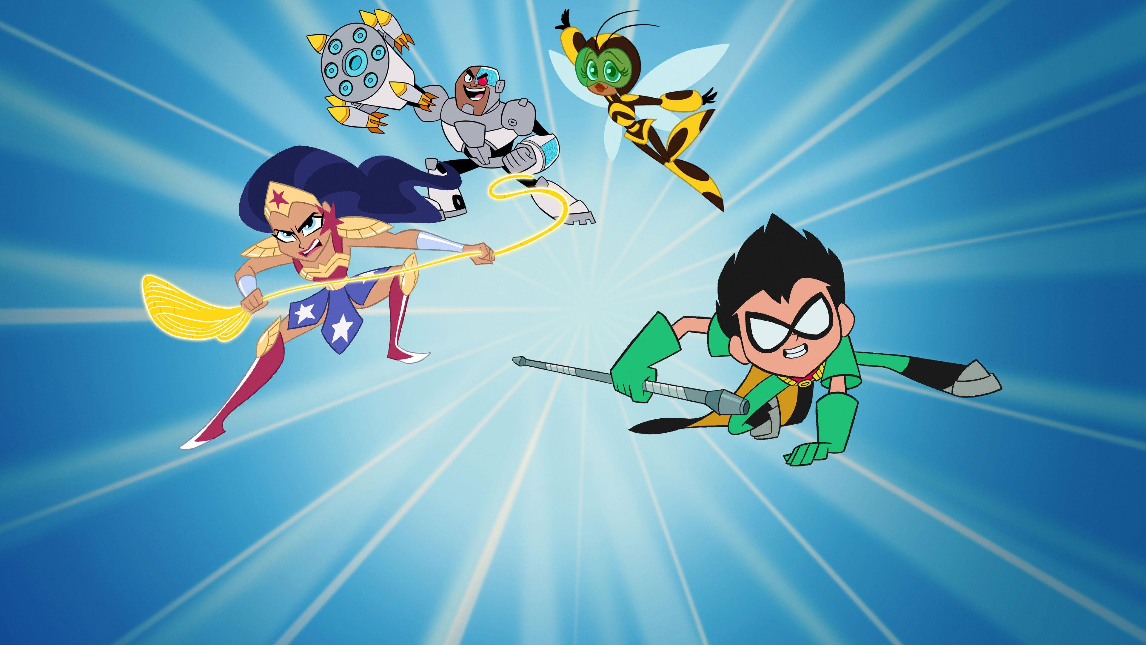 Teen Titans Go! & DC Super Hero Girls: Mayhem in the Multiverse 2022 movie scene