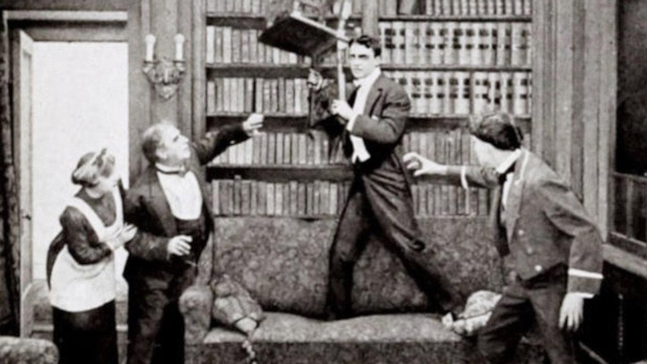 The Hunting of the Hawk 1917 movie scene