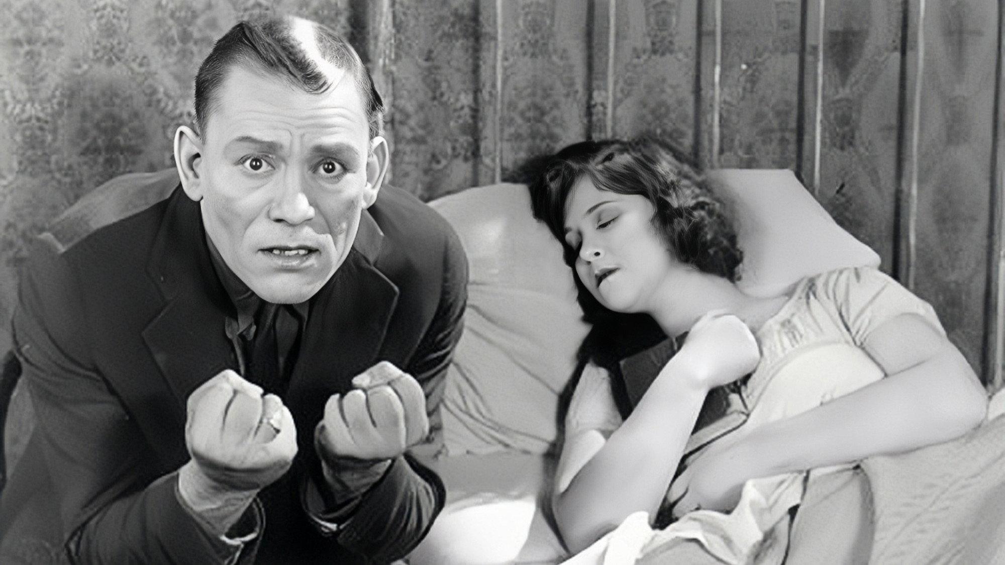 The Light in the Dark 1922 movie scene