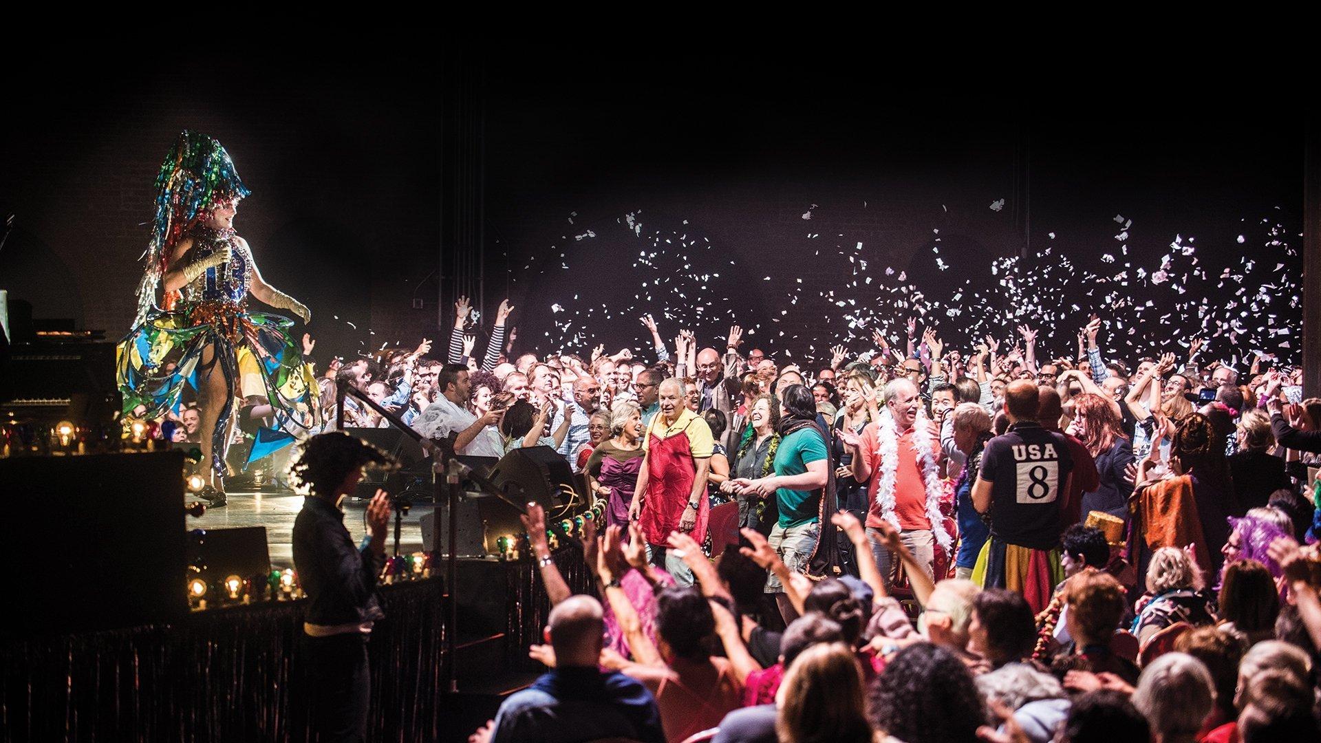 Taylor Mac's 24-Decade History of Popular Music 2023 movie scene