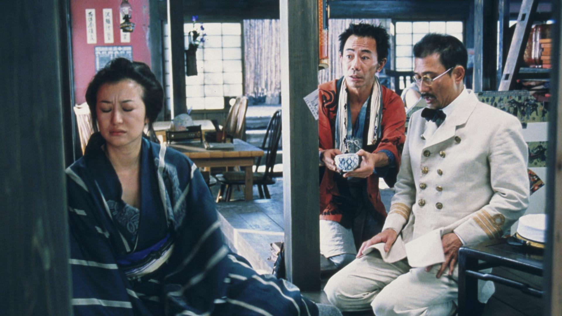 Ryoma's Wife, Her Husband and Her Lover 2002 movie scene