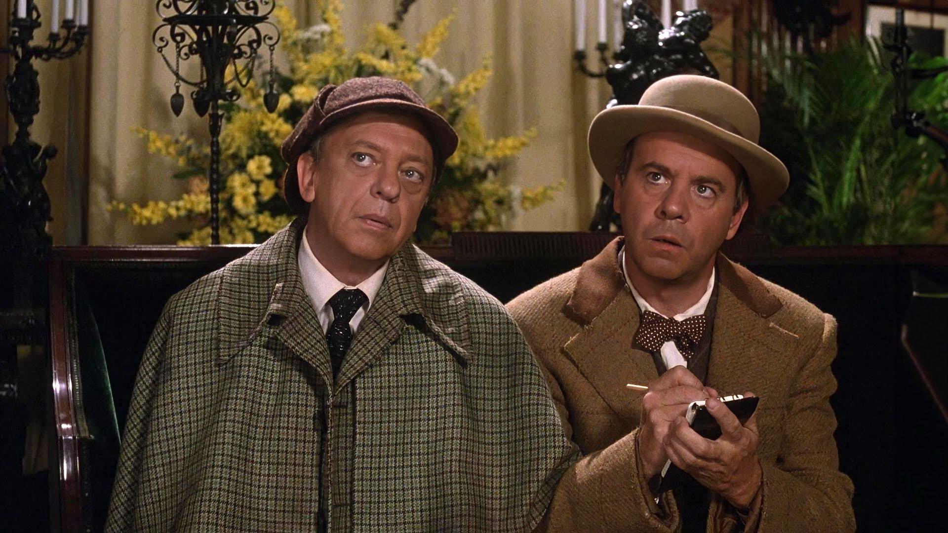 The Private Eyes 1980 movie scene