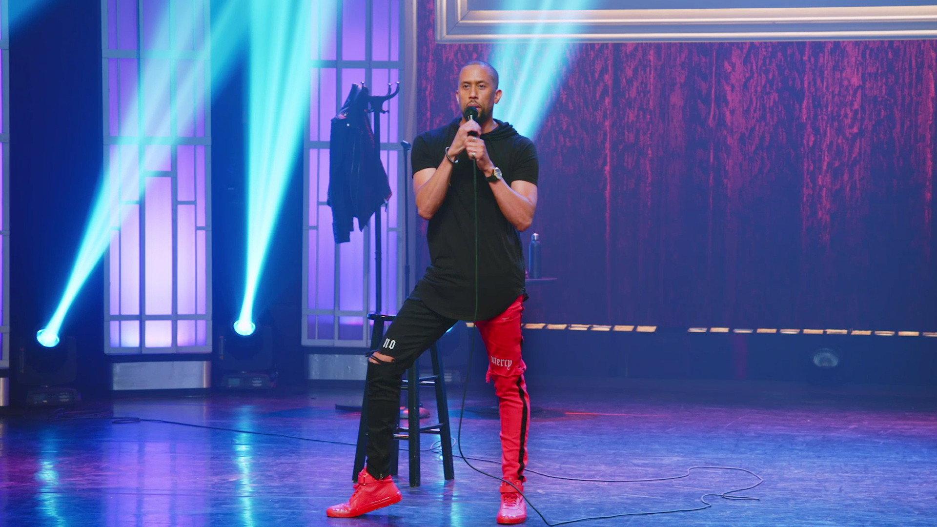 Affion Crockett: Mirror II Society 2018 movie scene