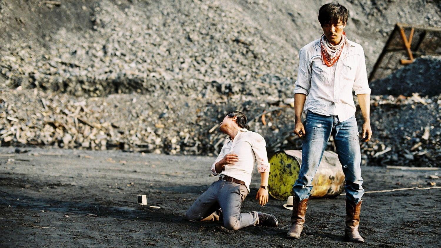Bloody Fight in Iron-Rock Valley 2011 movie scene