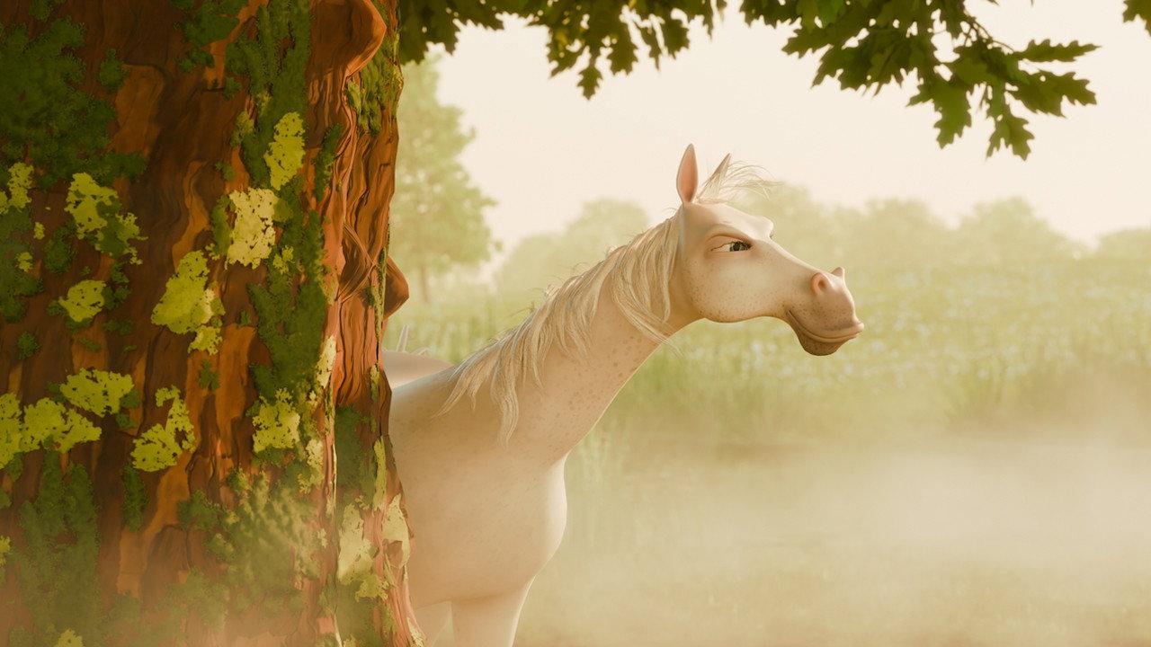 Dominykas the Horse's Journey to the Stars 2026 movie scene