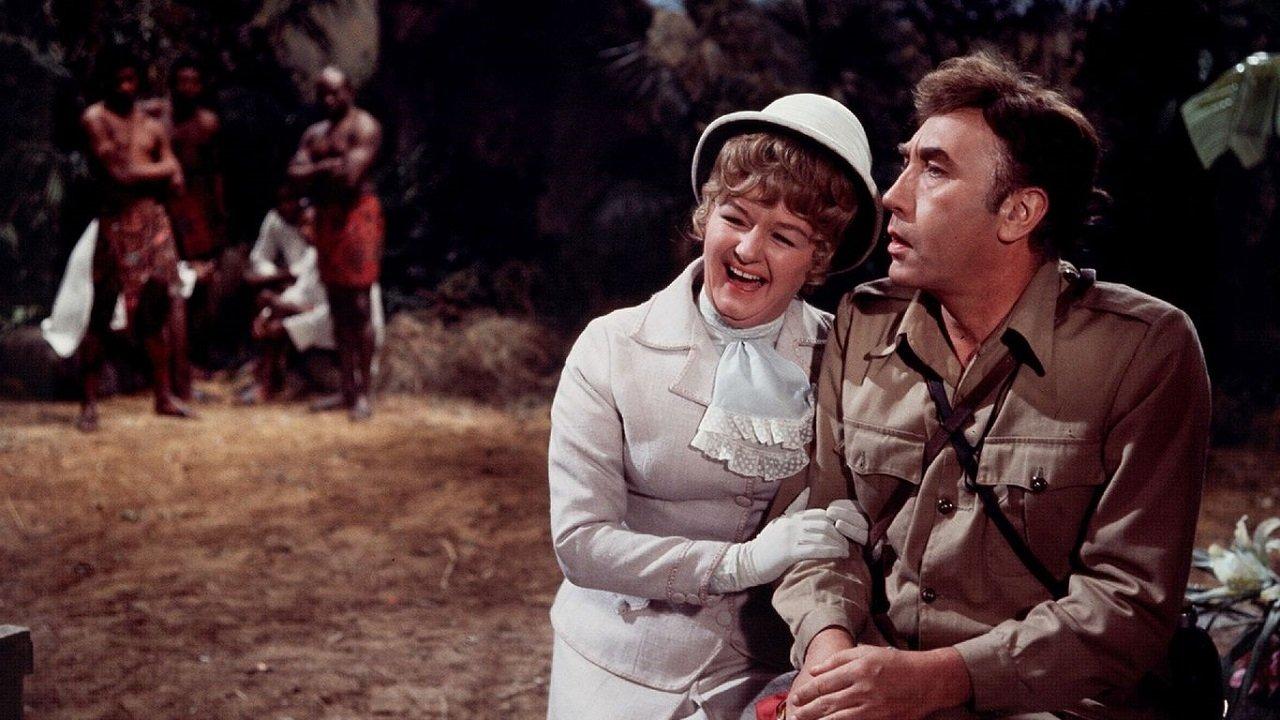 Carry On Up the Jungle 1970 movie scene