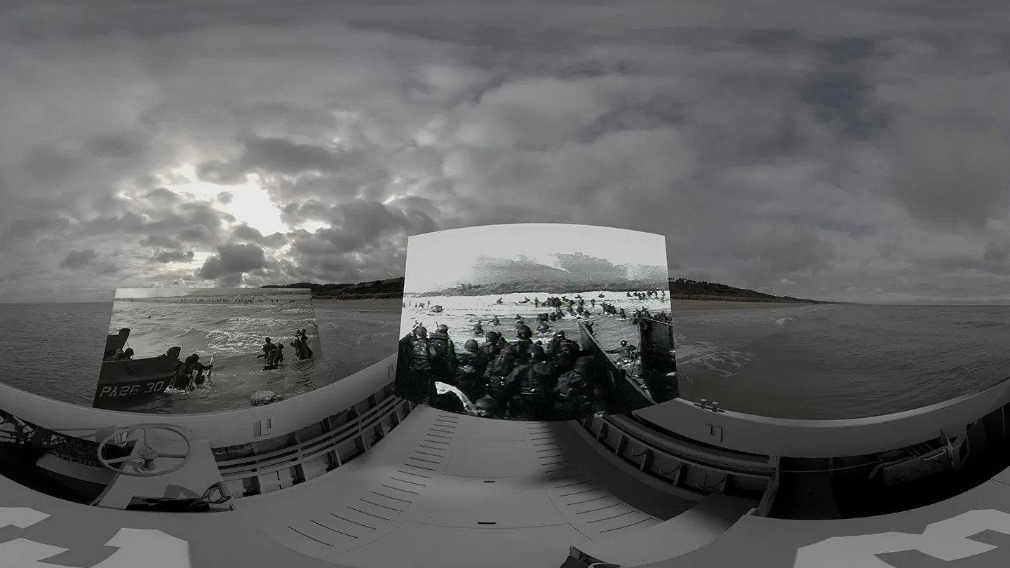 Omaha Beach 2021 movie scene