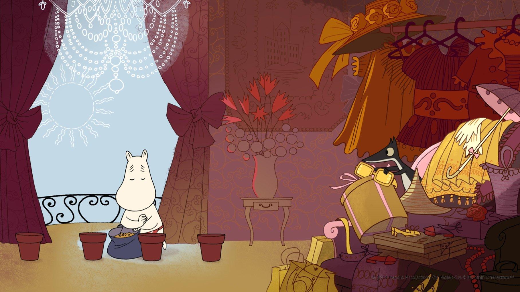 Moomins on the Riviera 2014 movie scene