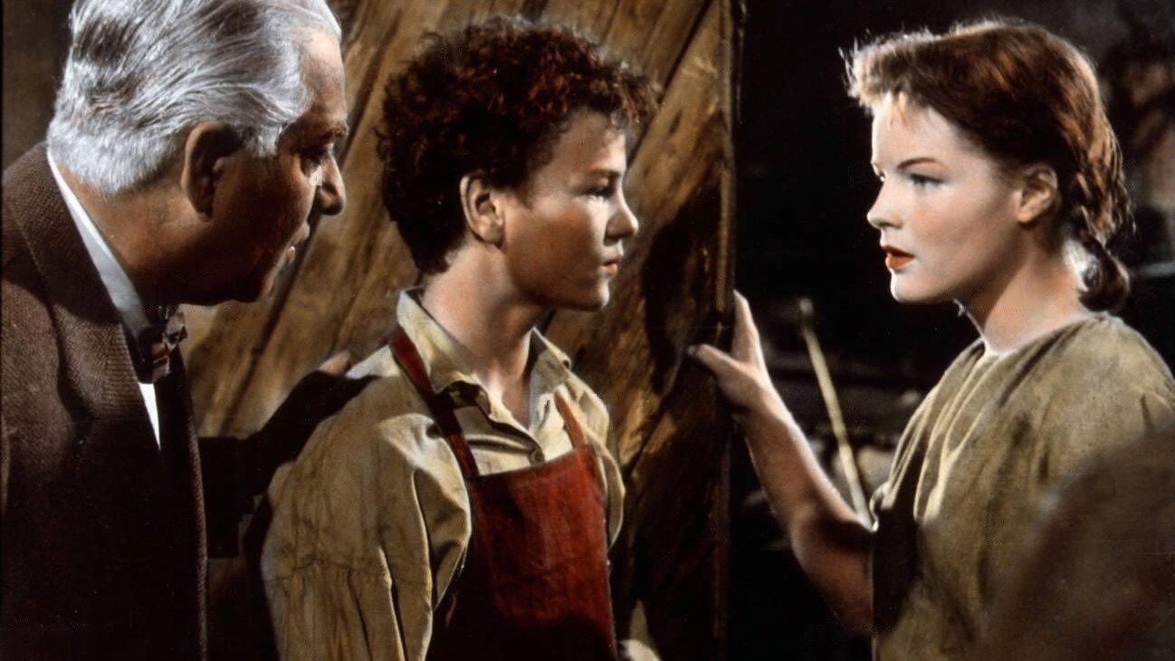The Girl and the Legend 1957 movie scene