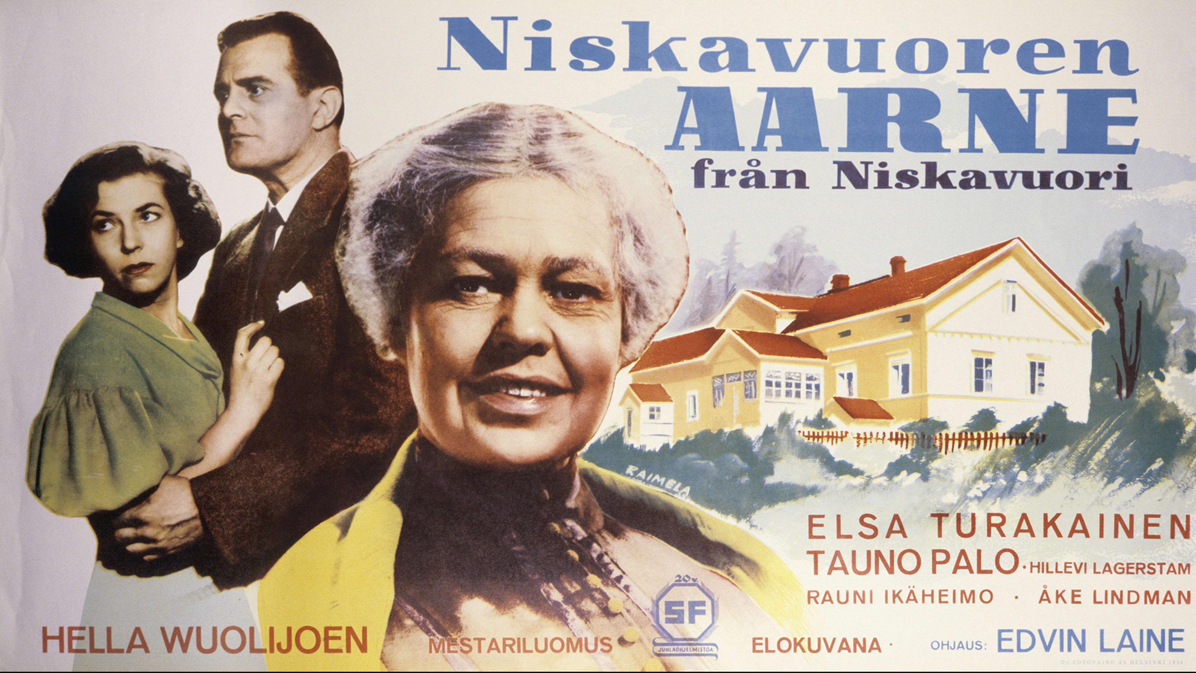 Niskavuoren Aarne 1954 movie scene