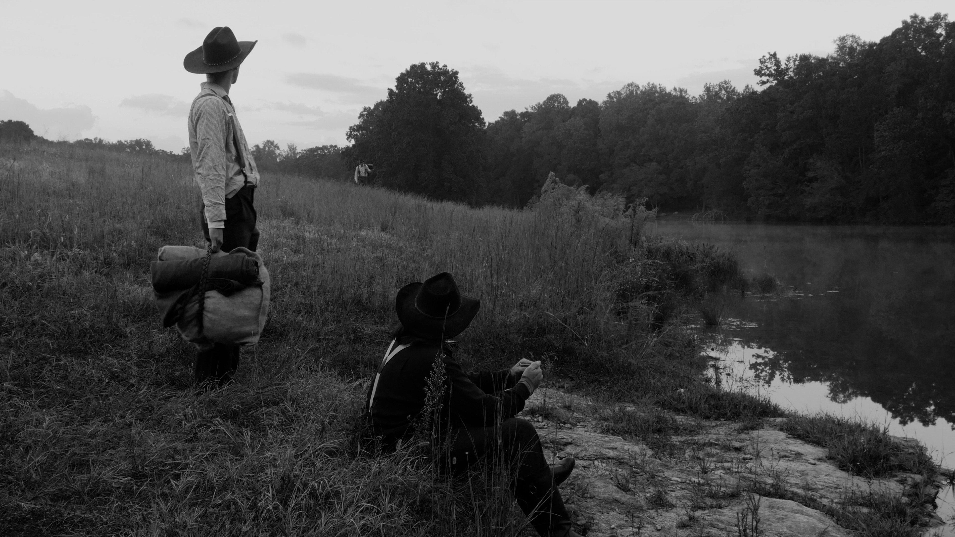 Buried on Shine Mountain 2024 movie scene