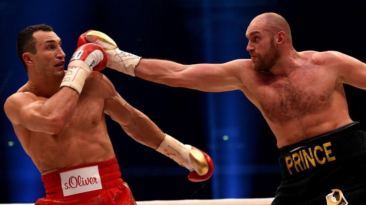 Wladimir Klitschko vs. Tyson Fury 2015 movie scene