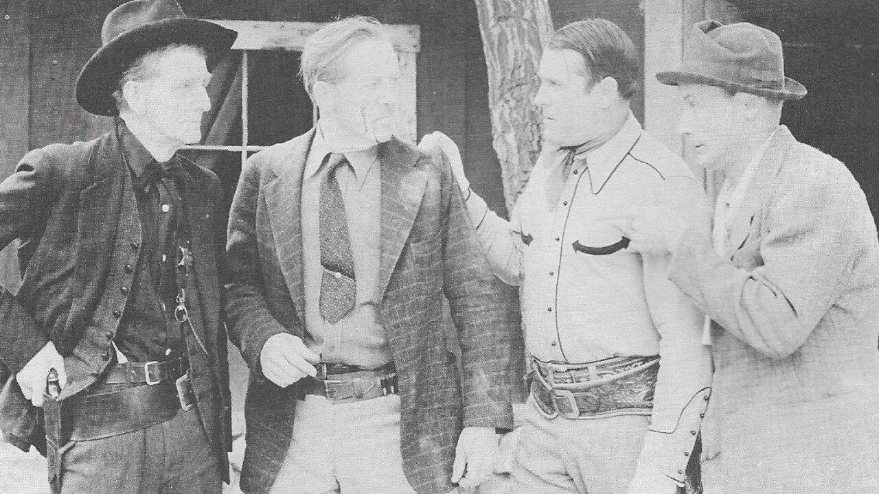Flaming Lead 1939 movie scene