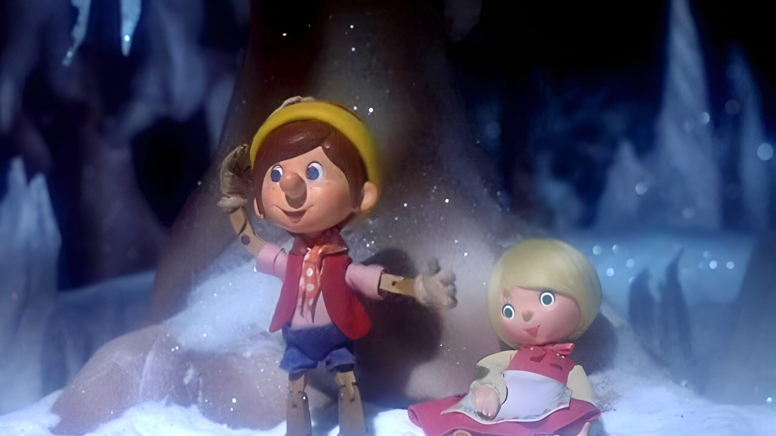 Pinocchio's Christmas 1980 movie scene