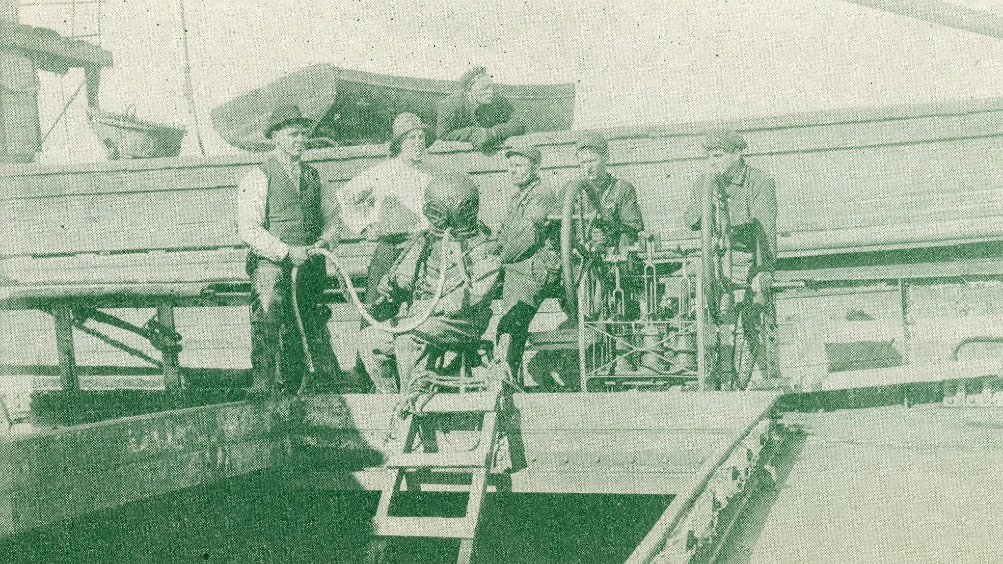 The Wreck of the Vega 1912 movie scene