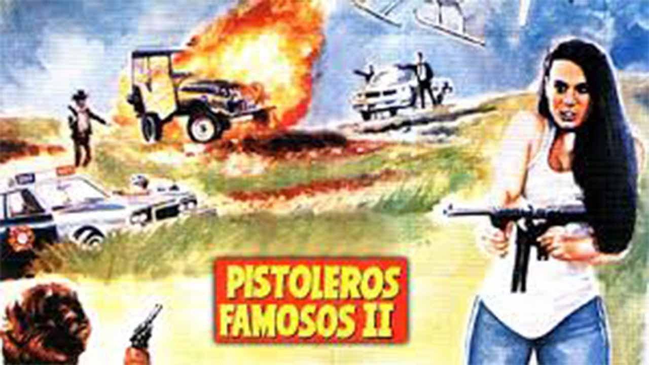 Pistoleros Famosos II 1986 movie scene
