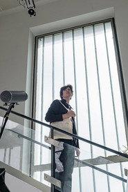 Sebastian Koch as Leo Kraller in Do NOT press this button 2023