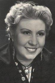 Julia Lajos as Carlota in El canto del gallo 1955