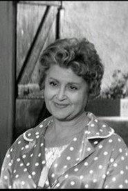 Madeleine Sylvain as Mrs. Clotilde Hébrard, wife of Félicien in The Wild Oat 1953
