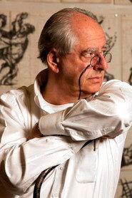 William Kentridge as Artist in Journey to the Moon 2003