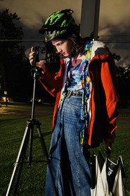 Avery McNew as Snakeskin Joe in Thunder at Dusk