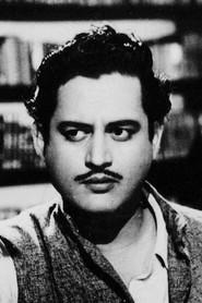 Guru Dutt as Ajoye Kumar in 12 O'Clock 1958